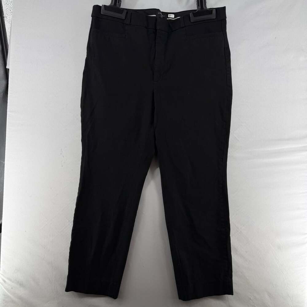 0447 Banana Republic High-Rise Sloan Women's Pull-On Pants Black Size 16